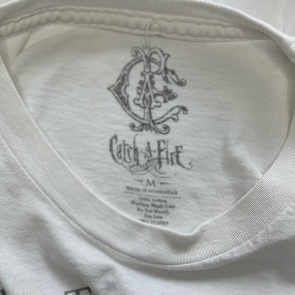 Y2K Bob Marley "I Shot The Sheriff" Graphic Cut Out T-Shirt Size M - Picture 6 of 6